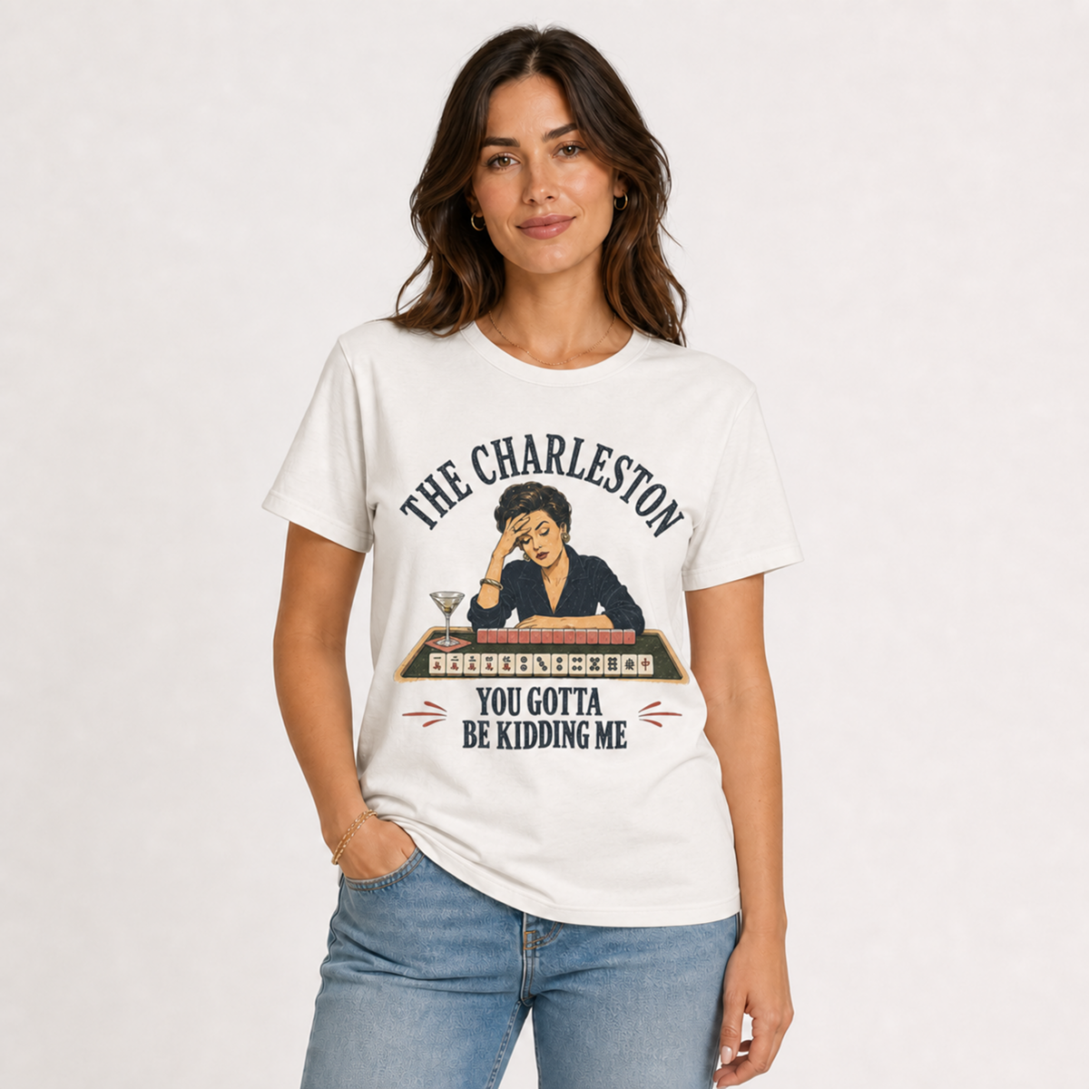 The Charleston FML Mahjong Shirt