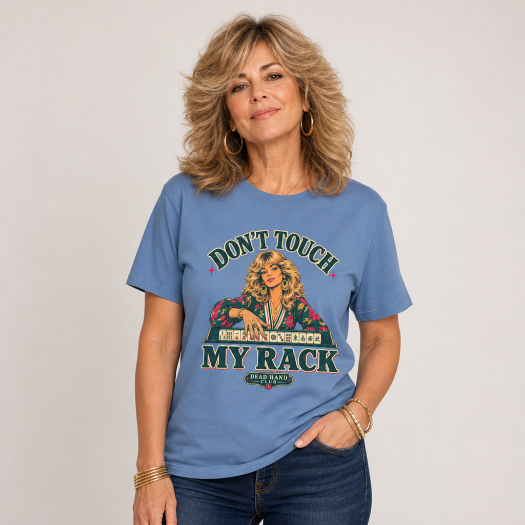 Don’t Touch My Rack Mahjong Shirt - 70s