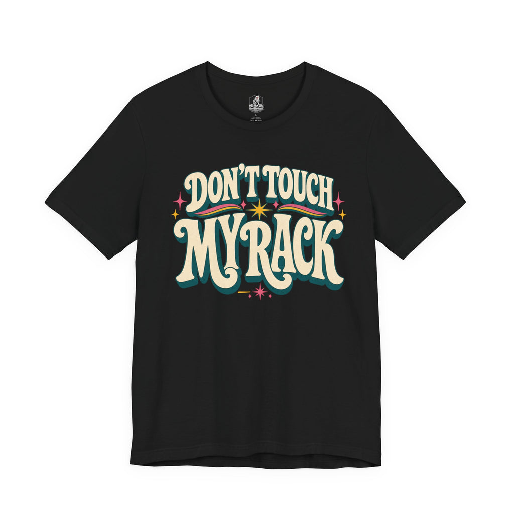 Don’t Touch My Rack Mahjong Shirt – Retro