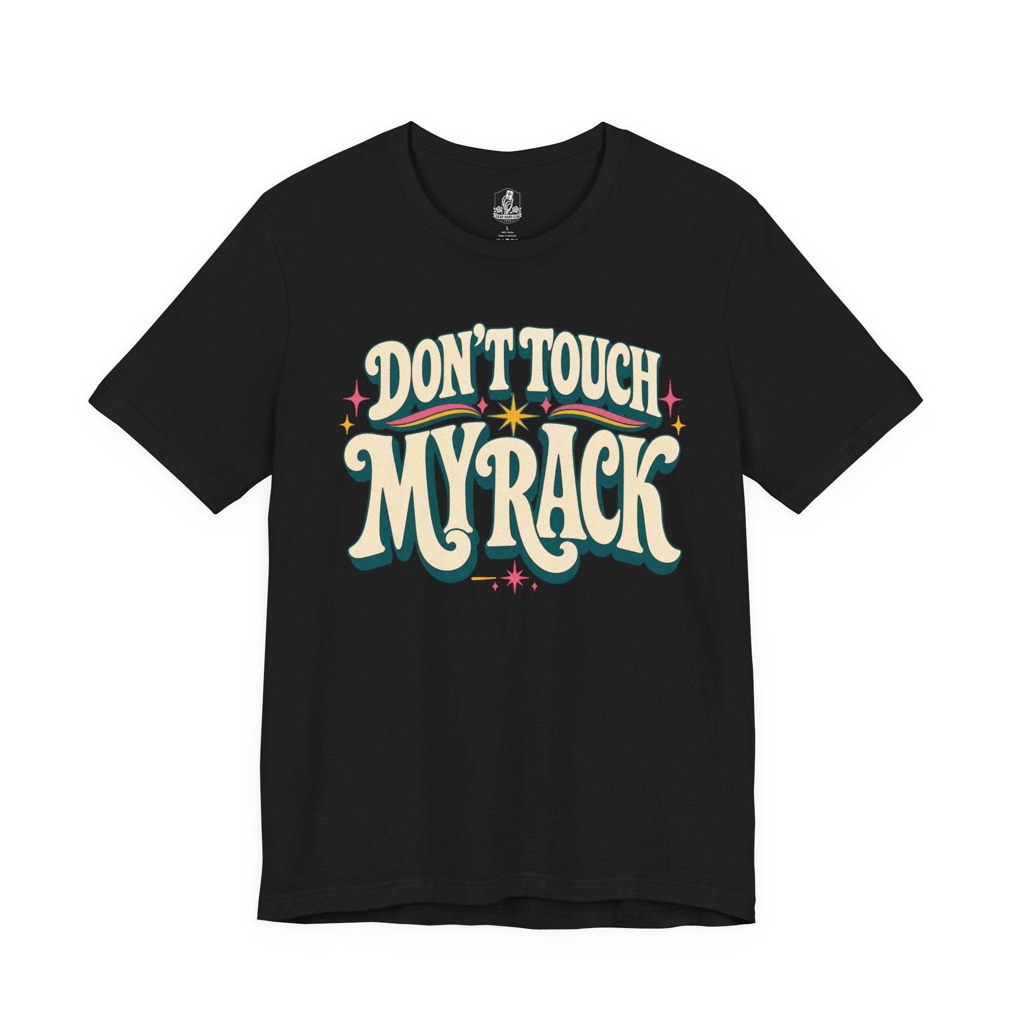Don’t Touch My Rack Mahjong Shirt – Retro