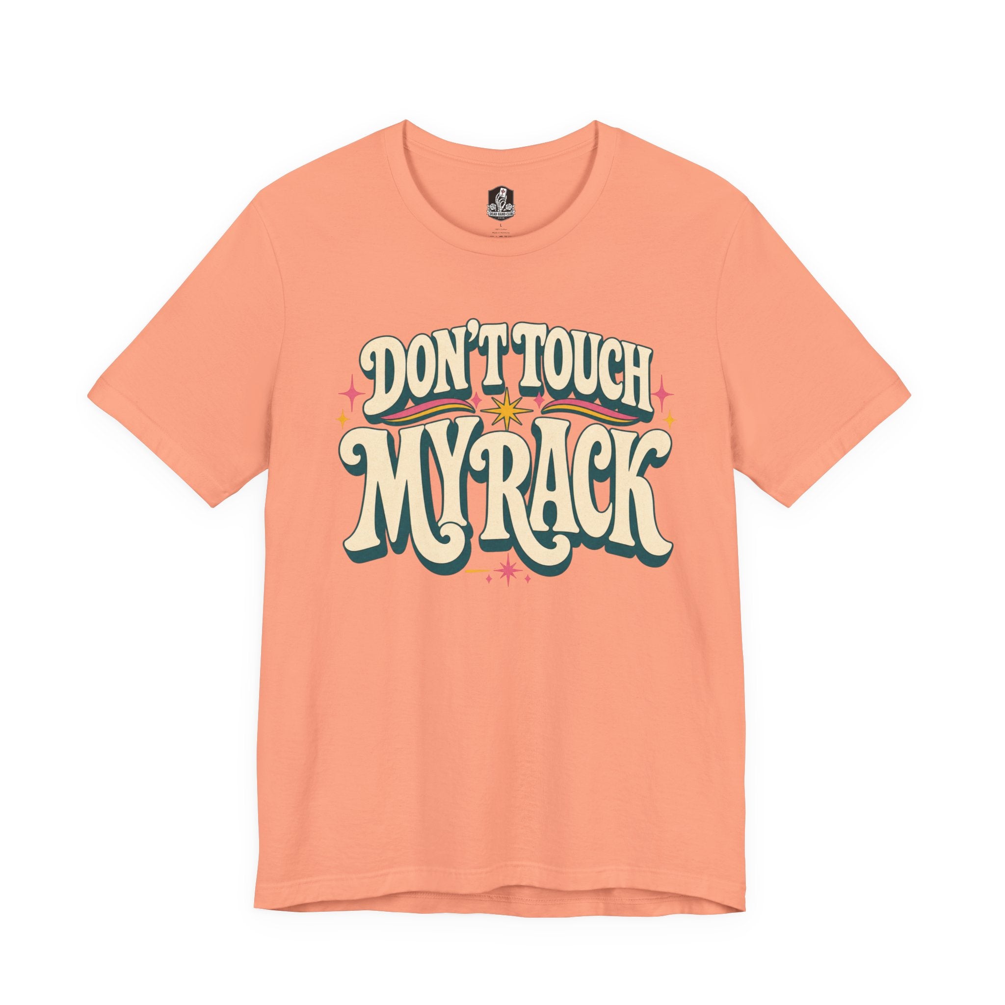 Don’t Touch My Rack Mahjong Shirt – Retro