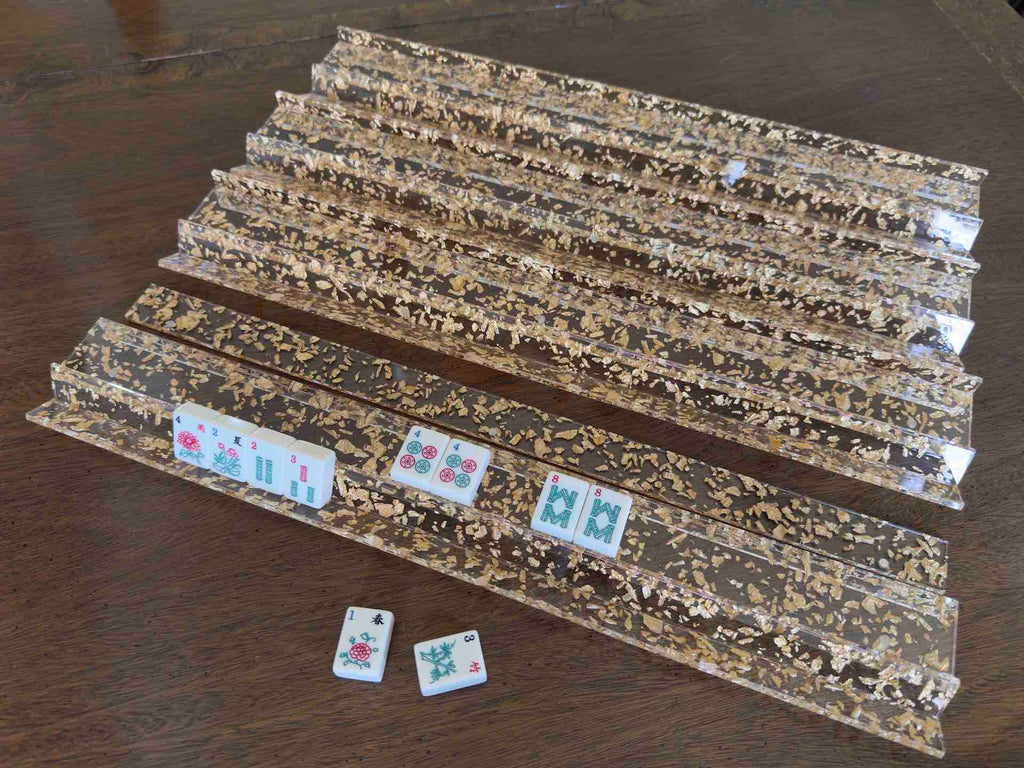 Gilded Mahjong Racks