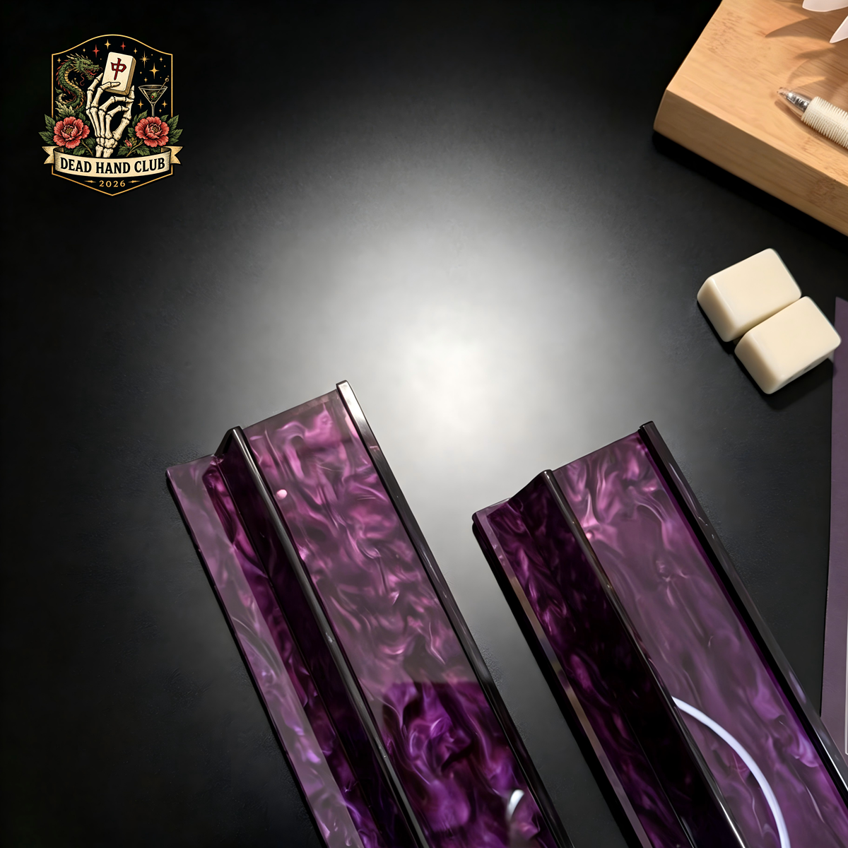 Violet Vice Mahjong Racks