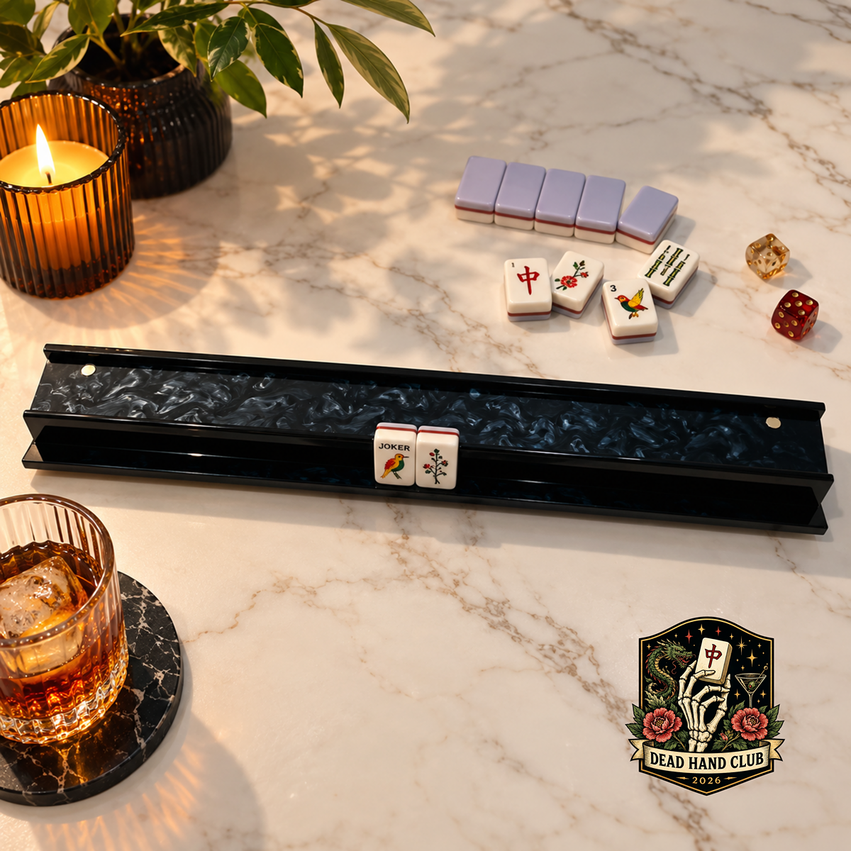 Dark & Stormy Mahjong Racks