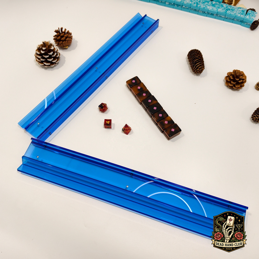 Blue Me Away Mahjong Racks