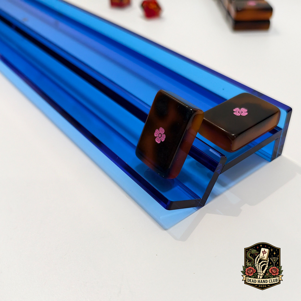 Blue Me Away Mahjong Racks