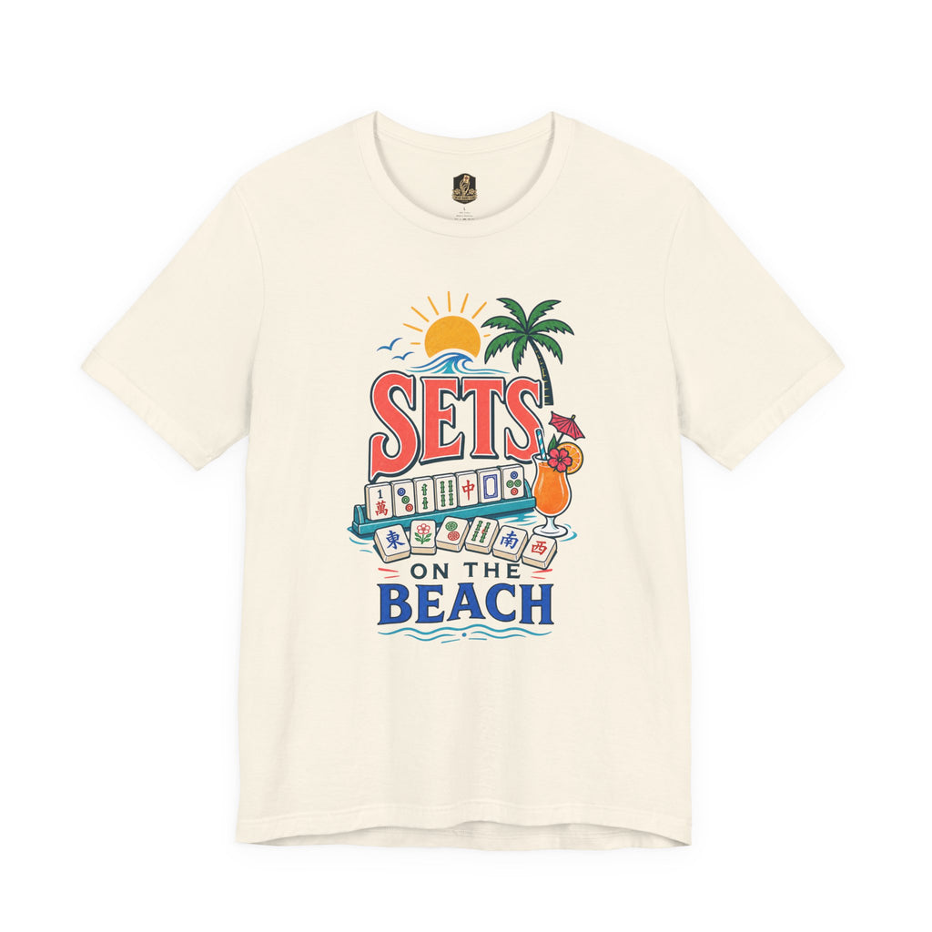 Sets on the Beach Mahjong Shirt