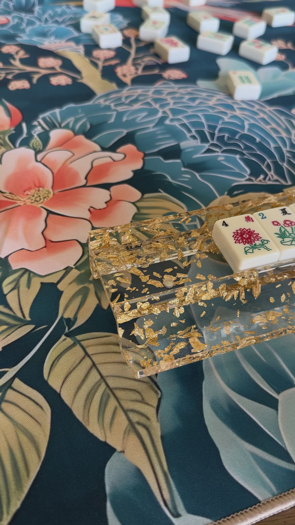 Gilded Mahjong Racks